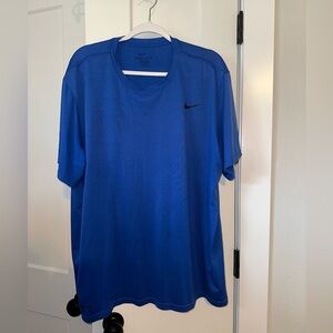 Blue Nike Performance shirt